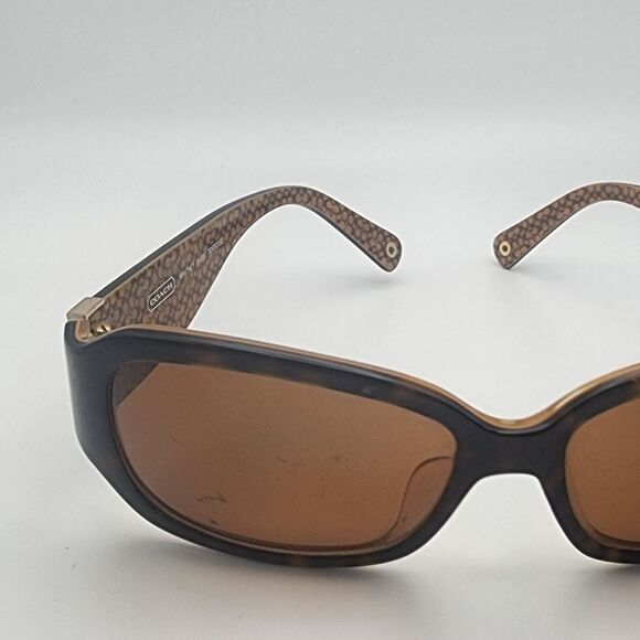 Coach Whitney Brown Tortoiseshell Sunglasses - Picture 4 of 10